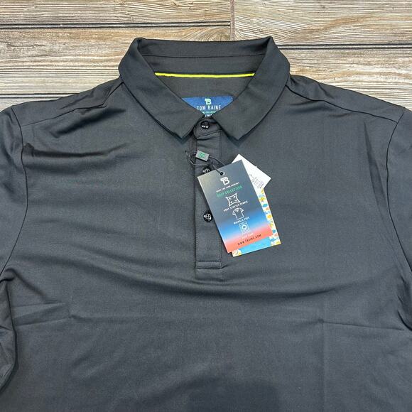 Tom Baine Golf Collection Slim Fit Polo Tee Men's L - NWT - Picture 4 of 7